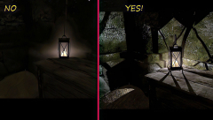 Relighting Skyrim
