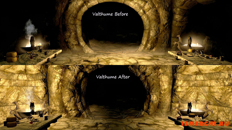 Relighting Skyrim