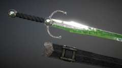 Mage Glass Sword