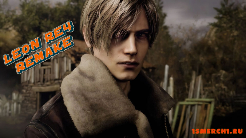 Лицо Леона из игры RE4 remake