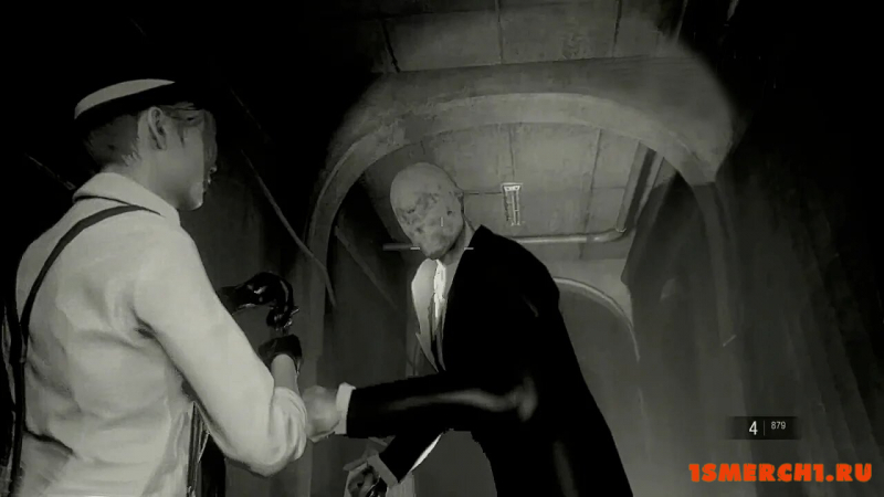 Slenderman as Mr. X