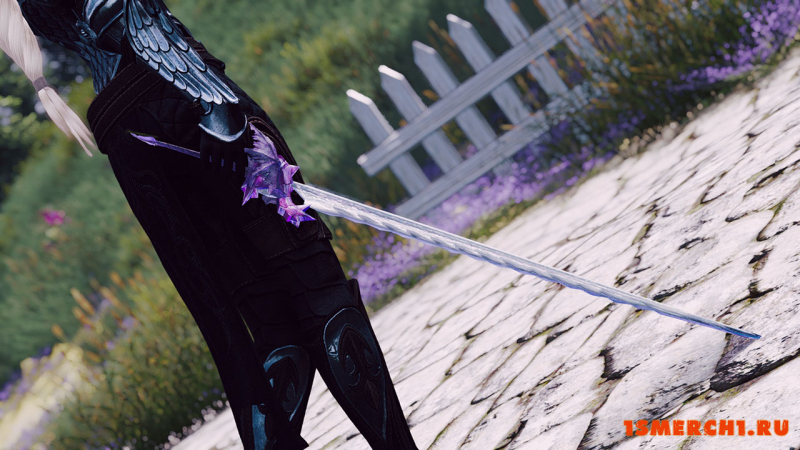 Mysterious Purple Dragon Blade