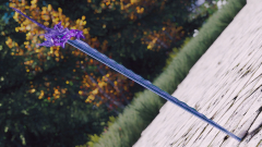 Mysterious Purple Dragon Blade